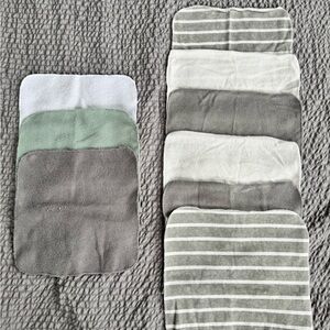 ⚠️9 Baby Burp Cloths⚠️